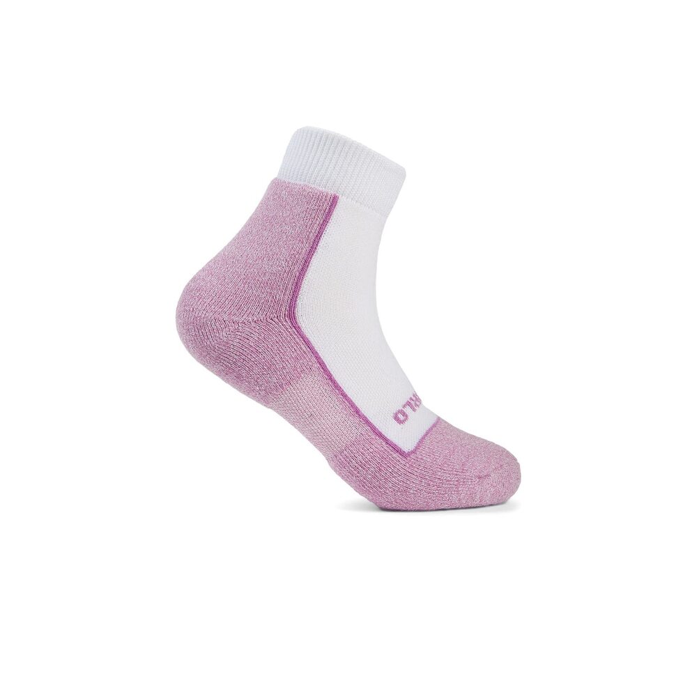 Thorlos, Unisex, Pickleball Light Cushion Ankle, Orchid, Medium